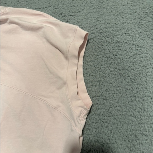 lululemon Wide-Sleeve Gathered Hem T-Shirt flush pink Size 8 - Picture 6 of 9